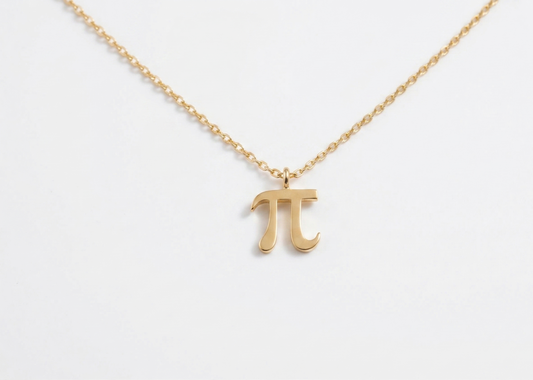 Infinity Jewelry Pi Symbol Necklace | Timeless Design, Perfect for Every Occasion